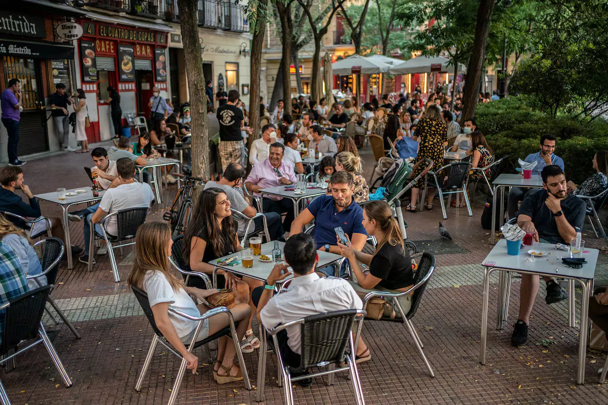 El tardeo madrileño — foto
